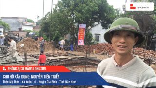 Phóng sự công trình sử dụng Xi măng Long Sơn Bắc Ninh 18.03.2019