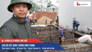 Phóng sự công trình sử dụng Xi măng Long Sơn tại Hà Nội 18.03.2019