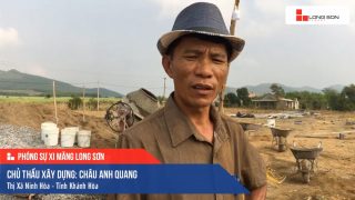 Phóng sự công trình sử dụng Xi măng Long Sơn tại Khánh Hòa 19.03.2019