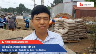 Phóng sự công trình sử dụng Xi măng Long Sơn tại Bắc Giang 08.03.2019