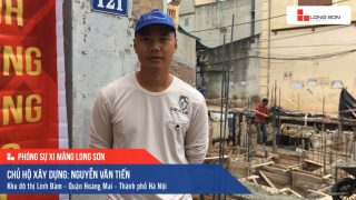 Phóng sự công trình sử dụng Xi măng Long Sơn tại Hà Nội 23.03.2019