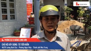 Phóng sự công trình sử dụng Xi măng Long Sơn tại Khánh Hòa 22.03.2019