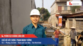 Phóng sự công trình sử dụng Xi măng Long Sơn tại Ninh Bình 12.03.2019