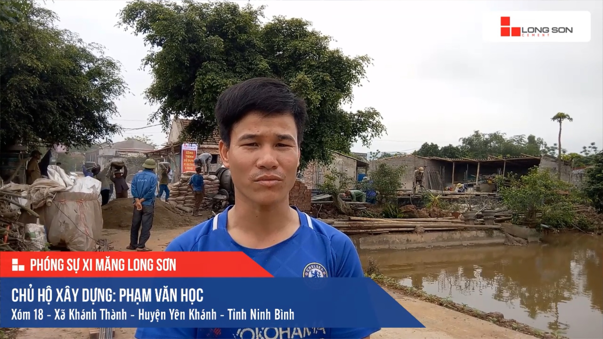 Phóng sự công trình sử dụng Xi măng Long Sơn tại Ninh Bình 29.03.2019