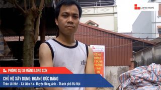 Phóng sự công trình sử dụng Xi măng Long Sơn tại Hà Nội 07.04.2019