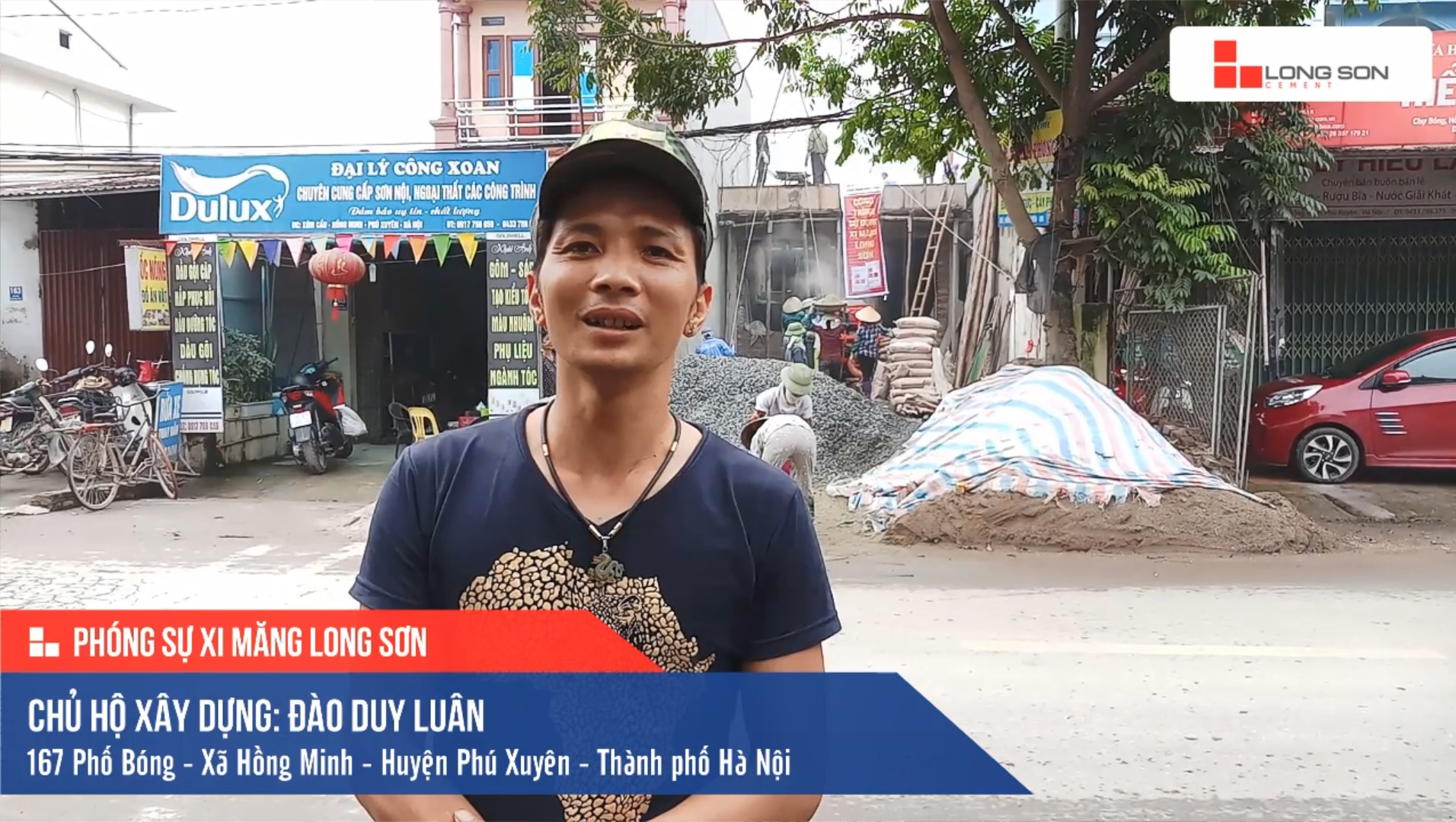 Phóng sự công trình sử dụng Xi măng Long Sơn tại Hà Nội 17.04.2019