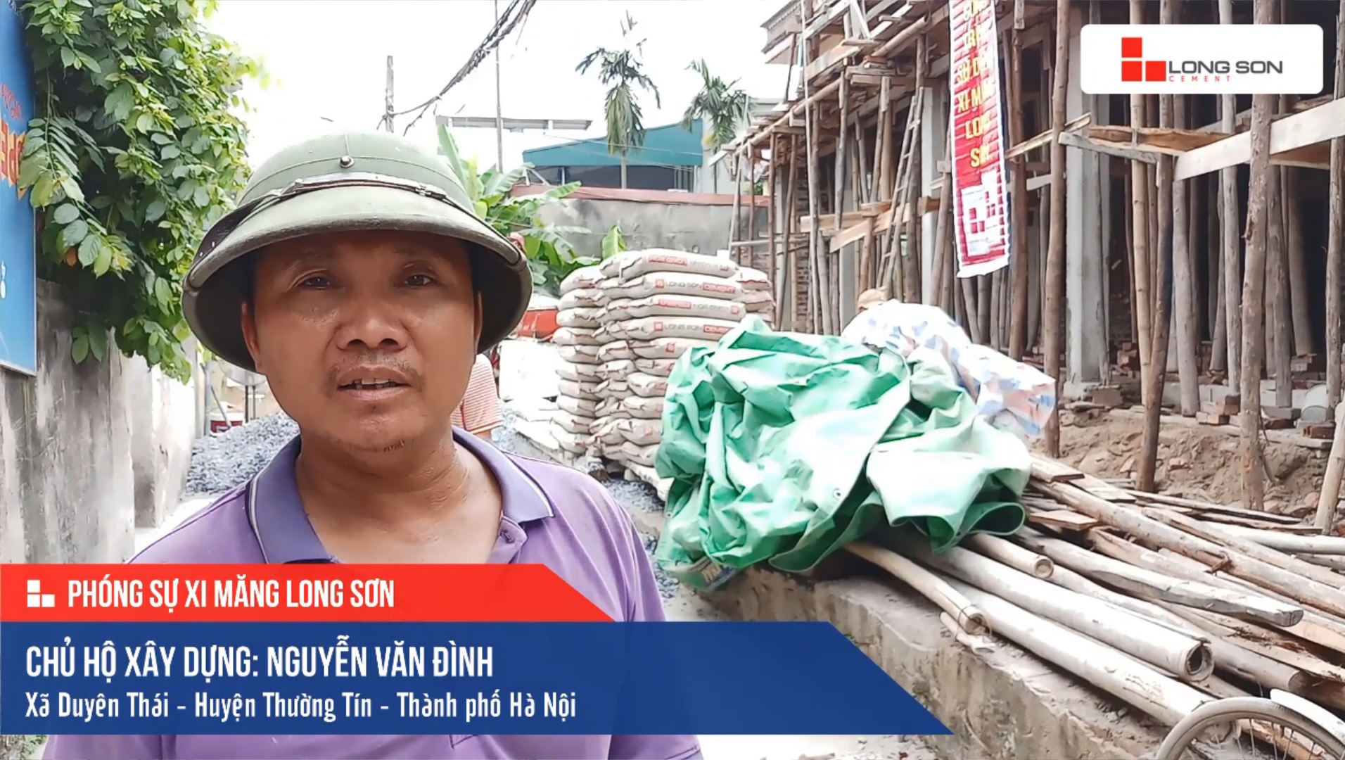Phóng sự công trình sử dụng Xi măng Long Sơn tại Hà Nội 26.04.2019