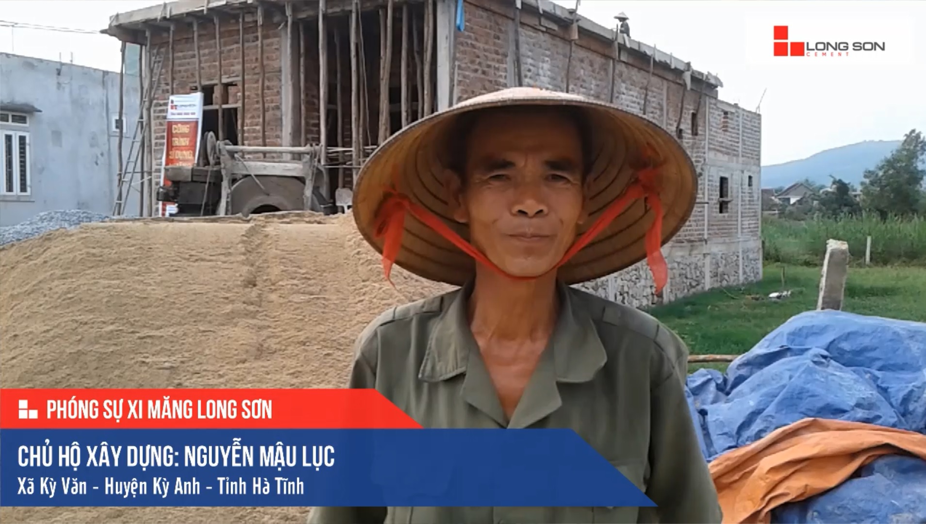 Phóng sự công trình sử dụng Xi măng Long Sơn tại Hà Tĩnh 10.04.2019