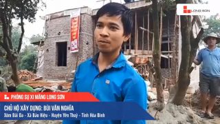 Phóng sự công trình sử dụng Xi măng Long Sơn tại Hòa Bình 14.04.2019