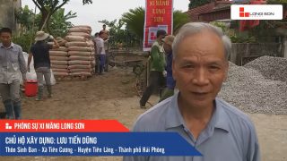 Phóng sự công trình sử dụng Xi măng Long Sơn tại Hải Phòng 10.04.2019