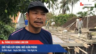 Phóng sự công trình sử dụng Xi măng Long Sơn tại Nghệ An 06.04.2019