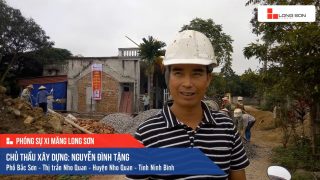 Phóng sự công trình sử dụng Xi măng Long Sơn tại Ninh Bình 03.04.2019