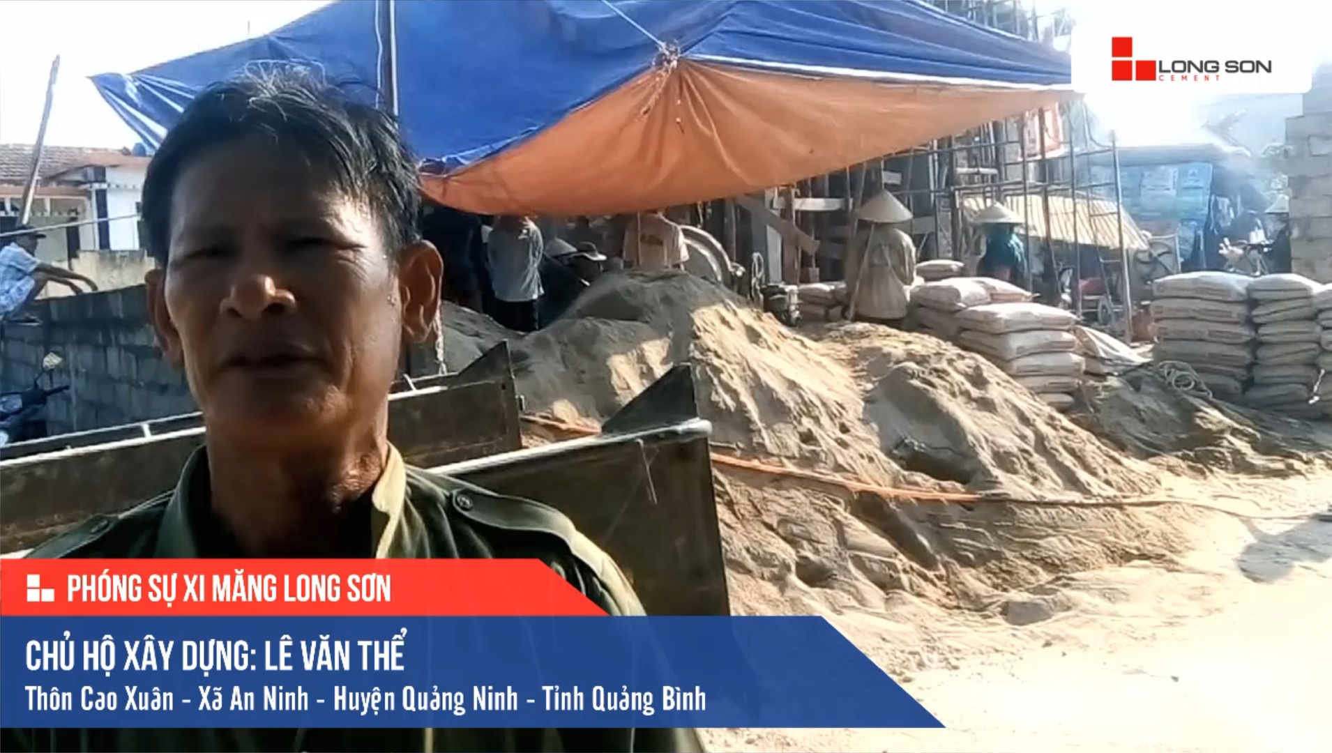 Phóng sự công trình sử dụng Xi măng Long Sơn tại Quảng Bình 24.04.2019