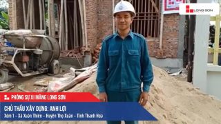 Phóng sự công trình sử dụng Xi măng Long Sơn tại Thanh Hóa 31.03.2019