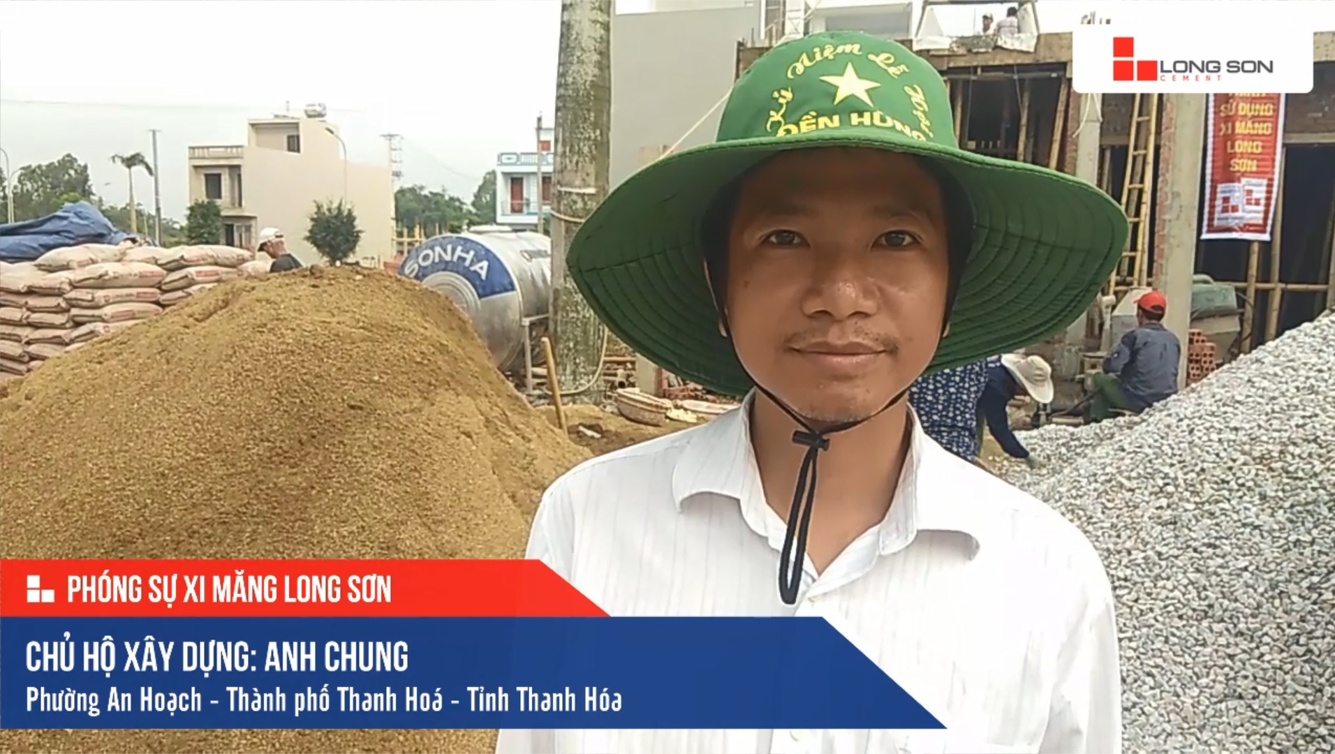 Phóng sự công trình sử dụng Xi măng Long Sơn tại Thanh Hóa 23.04.2019