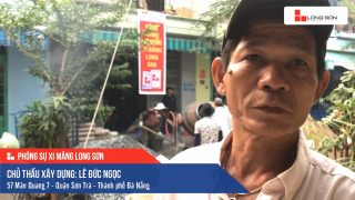 Phóng sự công trình sử dụng Xi măng Long Sơn tại Đà Nẵng 07.04.2019