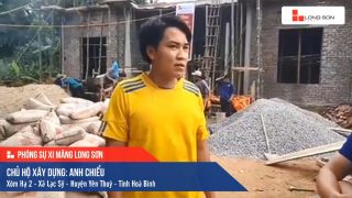 Phóng sự công trình sử dụng Xi măng Long Sơn tại Hòa Bình 08.05.2019