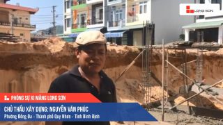 Công trình sử dụng Xi măng Long Sơn tại Bình Định 20.05.2019