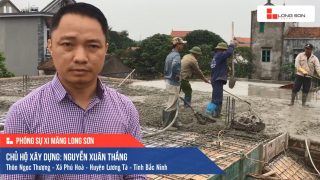 Phóng sự công trình sử dụng Xi măng Long Sơn tại Bắc Ninh 22.05.2019