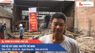 Phóng sự công trình sử dụng Xi măng Long Sơn tại Hà Nội 12.05.2019