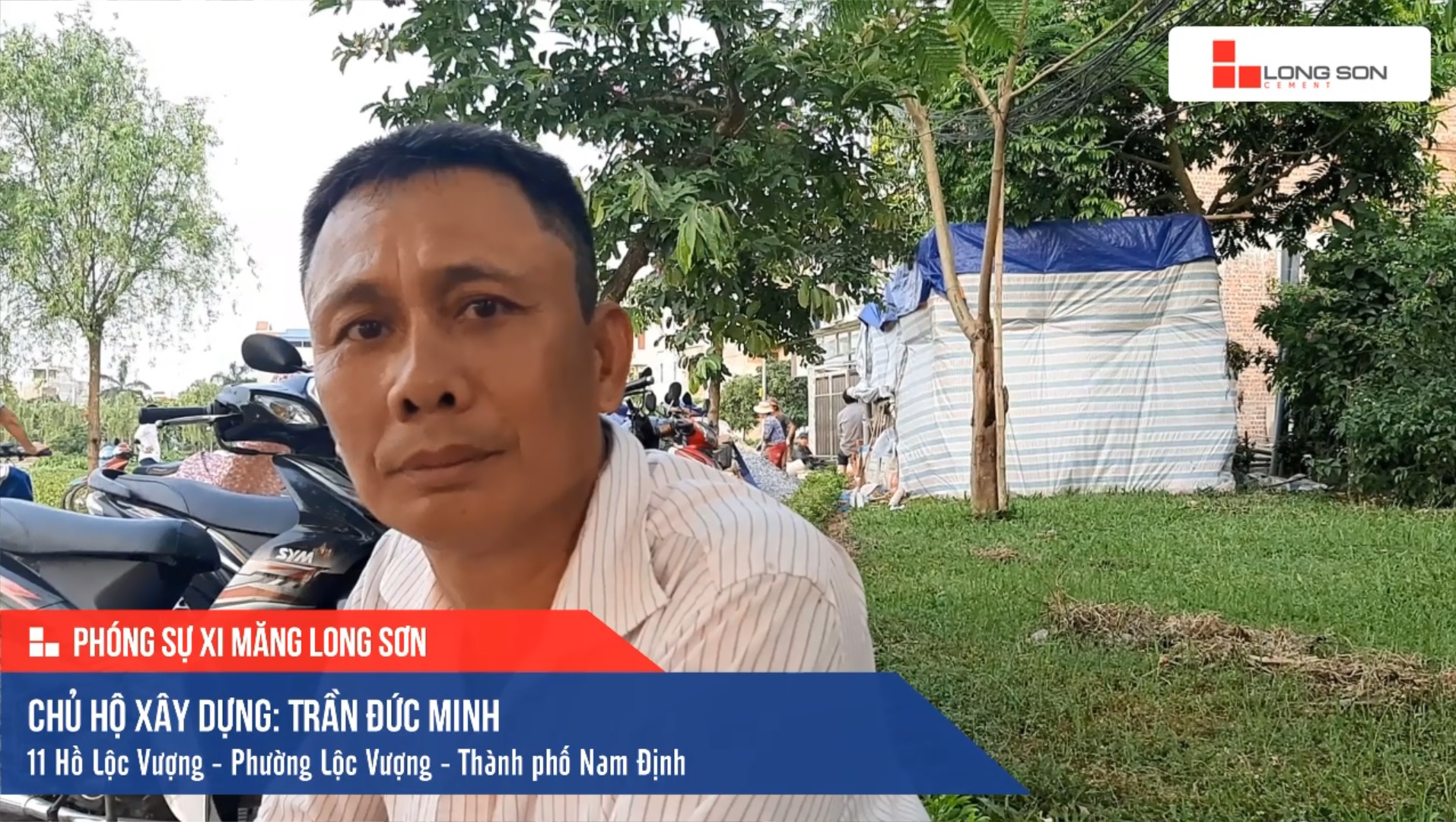 Phóng sự công trình sử dụng Xi măng Long Sơn tại Nam Định 20.05.2019