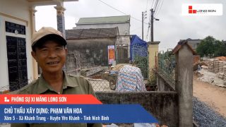 Phóng sự công trình sử dụng Xi măng Long Sơn tại Ninh Bình 14.05.2019