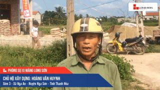 Phóng sự công trình sử dụng Xi măng Long Sơn tại Thanh Hóa 12.05.2019