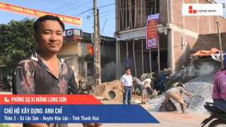 Phóng sự công trình sử dụng Xi măng Long Sơn tại Thanh Hóa 24.05.2019