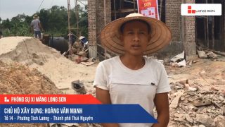 Phóng sự công trình sử dụng Xi măng Long Sơn tại Thái Nguyên 21.05.2019