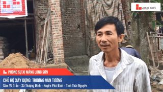 Phóng sự công trình sử dụng Xi măng Long Sơn tại Thái Nguyên 10.05.2019