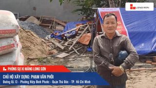 Phóng sự công trình sử dụng Xi măng Long Sơn tại TP. Hồ Chí Minh 21.06.2019