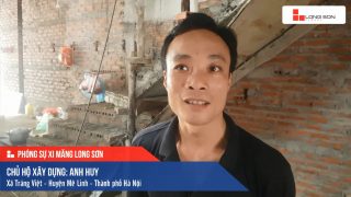 Phóng sự công trình sử dụng Xi măng Long Sơn tại Hà Nội 04.06.2019