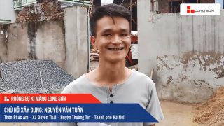 Phóng sự công trình sử dụng Xi măng Long Sơn tại Hà Nội 07.06.2019