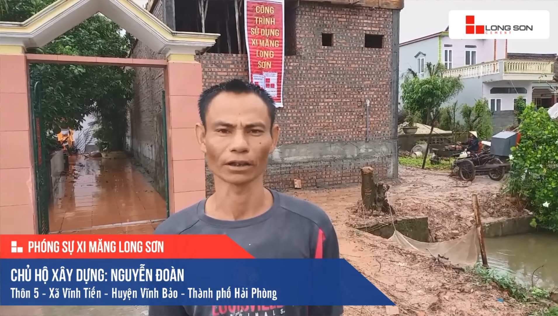 Phóng sự công trình sử dụng Xi măng Long Sơn tại Hải Phòng 18.06.2019