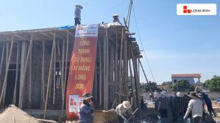 Phóng sự công trình Nhà văn hóa sử dụng Xi măng Long Sơn tại Nam Định 22.06.2019