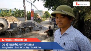 Phóng sự công trình sử dụng Xi măng Long Sơn tại Ninh Bình 11.06.2019