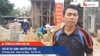 Phóng sự công trình sử dụng Xi măng Long Sơn tại Phú Thọ 14.06.2019