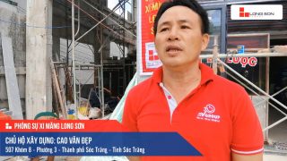 Phóng sự công trình sử dụng Xi măng Long Sơn tại Sóc Trăng 20.06.2019