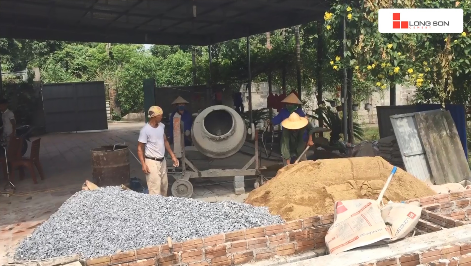 Phóng sự công trình sử dụng Xi măng Long Sơn tại Thái Nguyên 15.06.2019