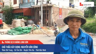 Phóng sự công trình sử dụng Xi măng Long Sơn tại Bắc Ninh 07.07.2019
