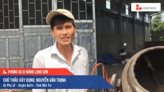 Phóng sự công trình sử dụng Xi măng Long Sơn tại Bến Tre 16.07.2019