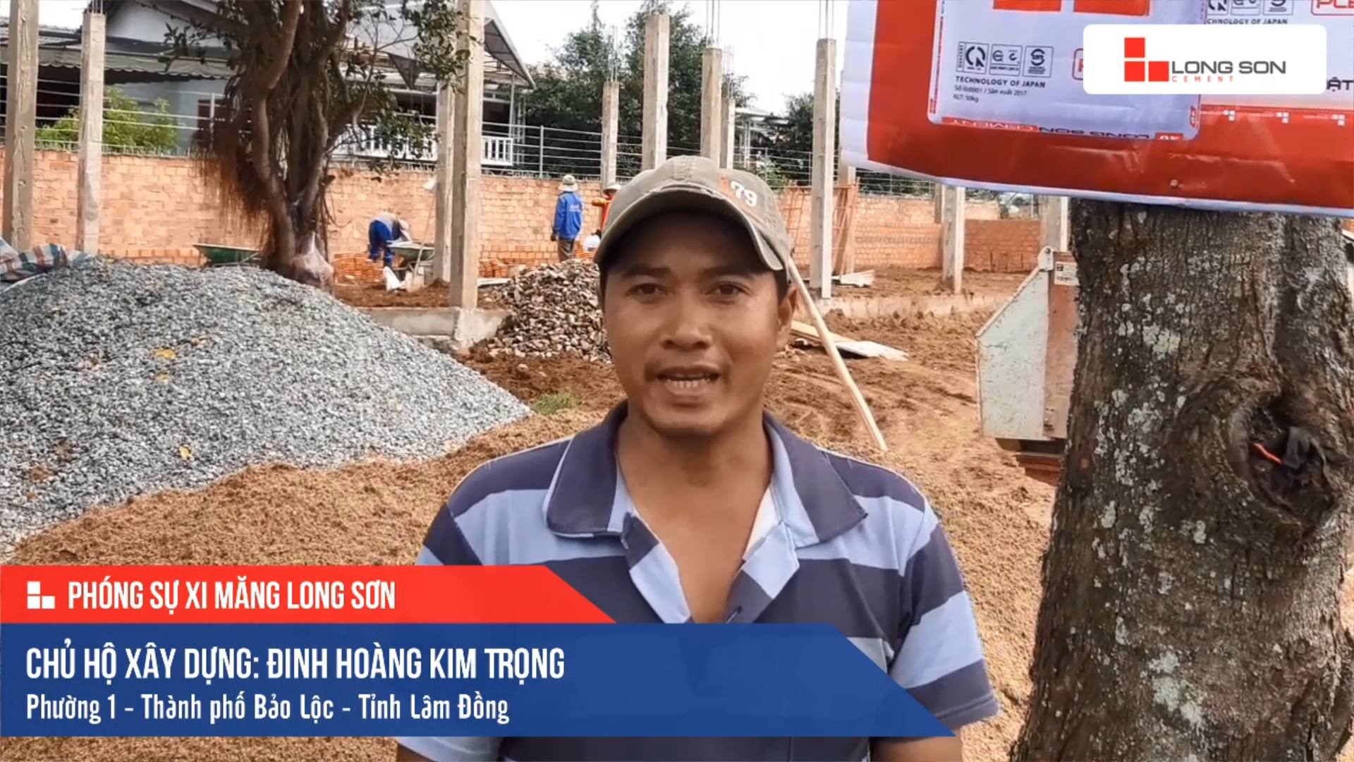 Phóng sự công trình sử dụng Xi măng Long Sơn tại Lâm Đồng 17.07.2019