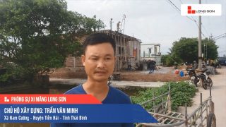 Phóng sự công trình sử dụng Xi măng Long Sơn tại Thái Bình 14.07.2019