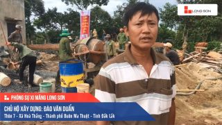 Phóng sự công trình sử dụng Xi măng Long Sơn tại Đắk Lắk 06.07.2019