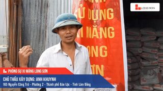 Phóng sự công trình sử dụng Xi măng Long Sơn tại Lâm Đồng 16.08.2019