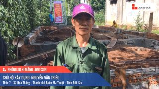 Phóng sự công trình sử dụng Xi măng Long Sơn tại Đắk Lắk 17.08.2019