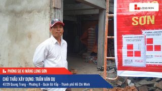 Phóng sự công trình sử dụng Xi măng Long Sơn tại TP. Hồ Chí Minh 14.09.2019