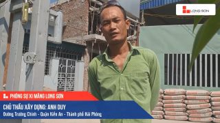 Phóng sự công trình sử dụng Xi măng Long Sơn tại Hải Phòng 23.09.2019