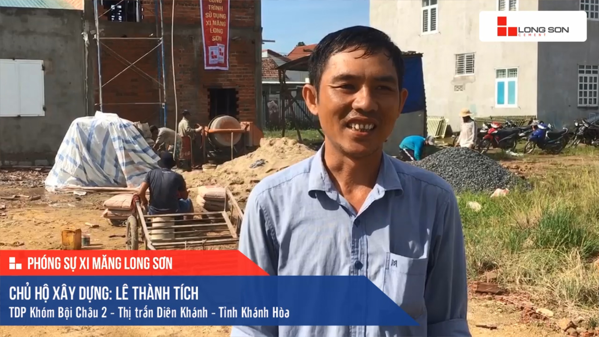 Phóng sự công trình sử dụng Xi măng Long Sơn tại Khánh Hòa 16.09.2019