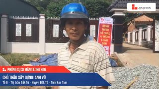 Phóng sự công trình sử dụng Xi măng Long Sơn tại Kon Tum 17.09.2019